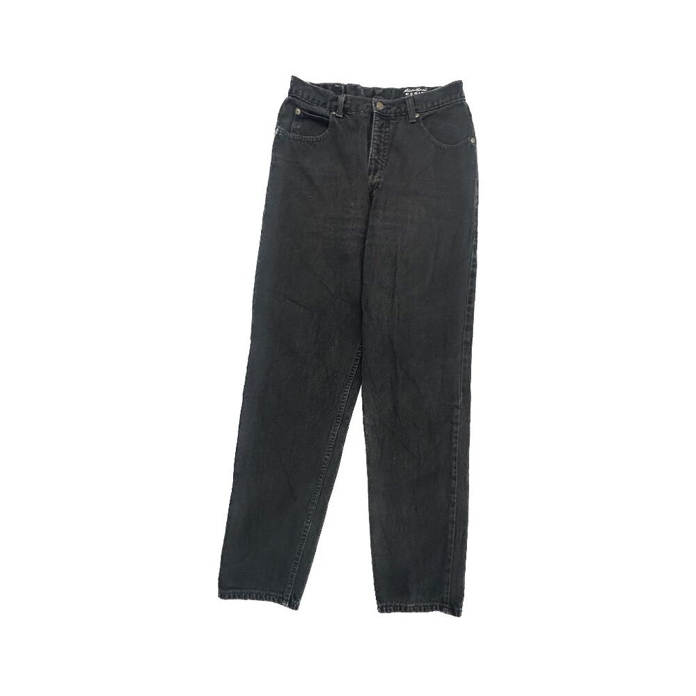 Eddie Bauer Classic Fit Women's size 12 Black‎ Denim Jeans